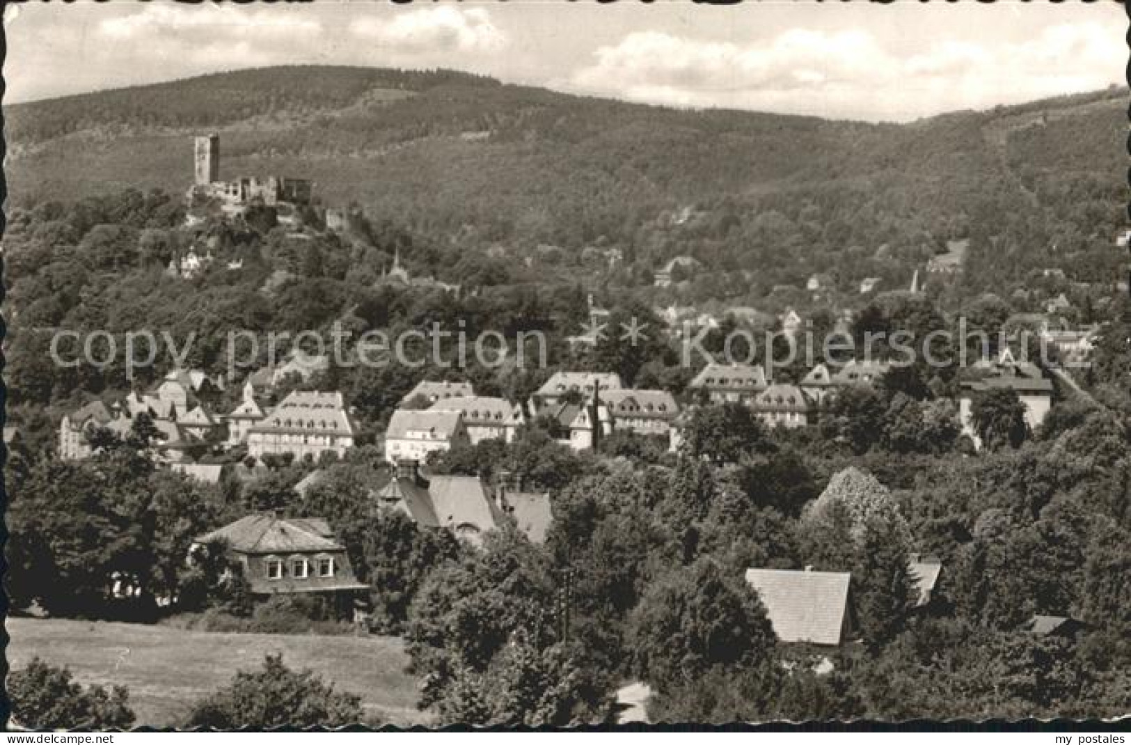 72194690 Koenigstein Taunus Stadtblick Mit Burgruine Koenigstein - Koenigstein