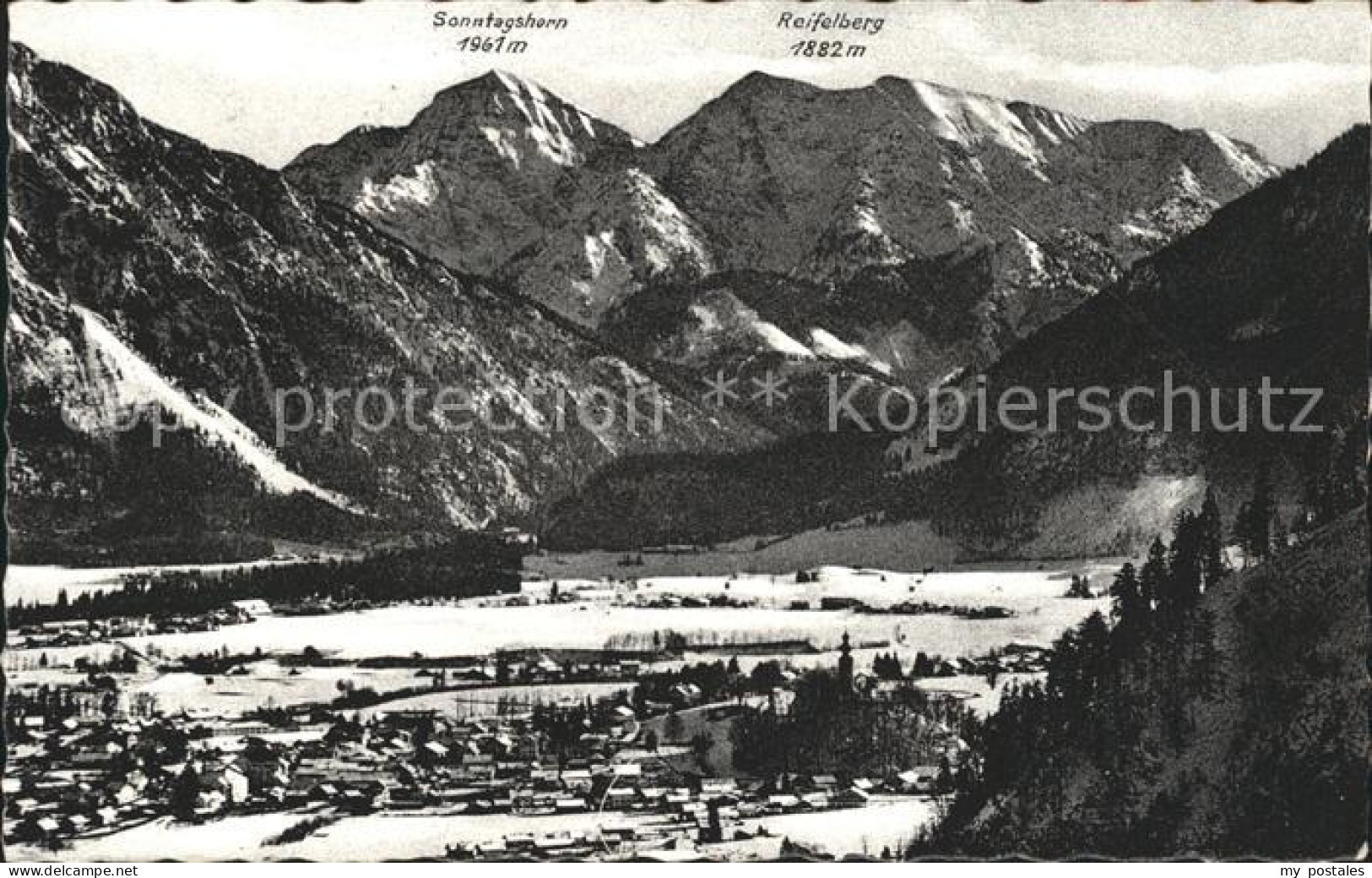 72194534 Ruhpolding Mit Sonntagshorn Und Reifelberg Ruhpolding - Ruhpolding