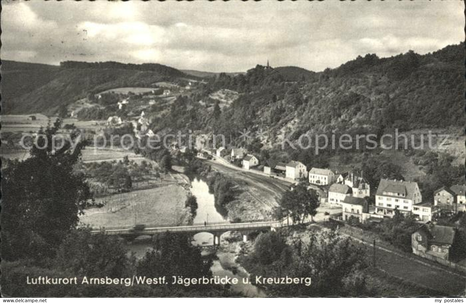 72193398 Arnsberg Westfalen Jaegerbruecke Und Kreuzberg Arnsberg - Arnsberg