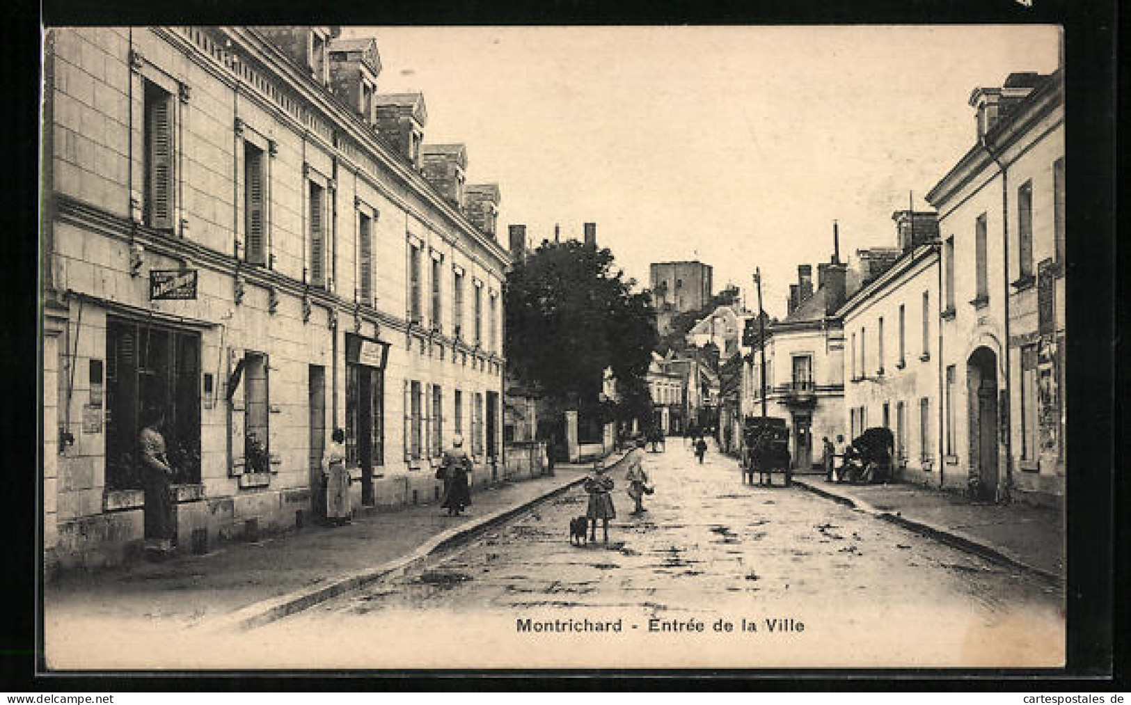 CPA Montrichard, Entrée De La Ville  - Montrichard