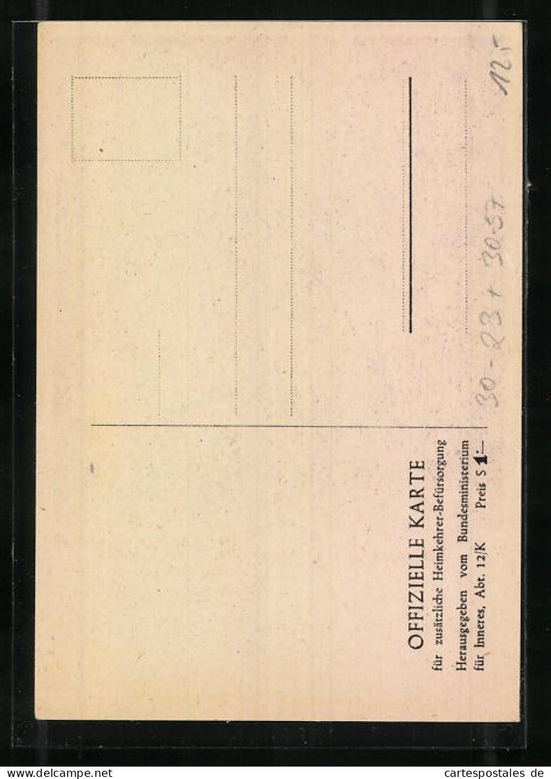 AK Kriegsgefangener Und Familie In Österreich  - Guerre 1914-18