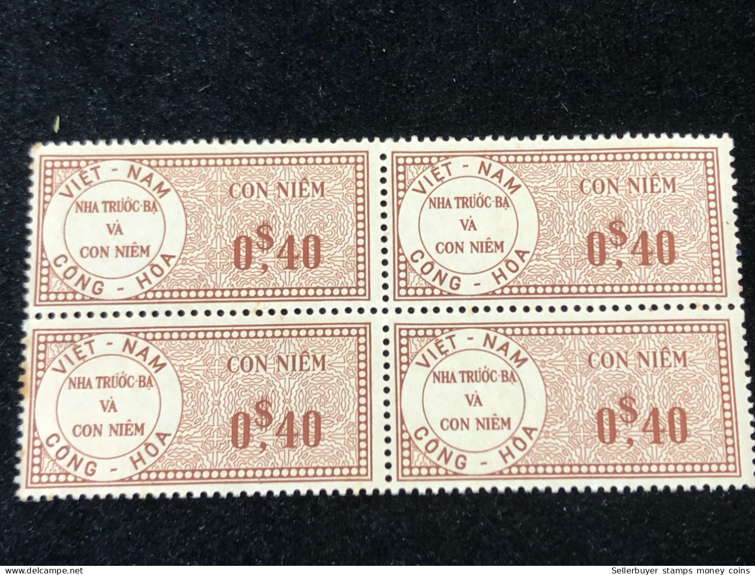 Vietnam South Wedge Before 1975( 0 $ 40The Wedge Has Not Been Used Yet) 1 Pcs 4 Stamps Quality Good - Collections