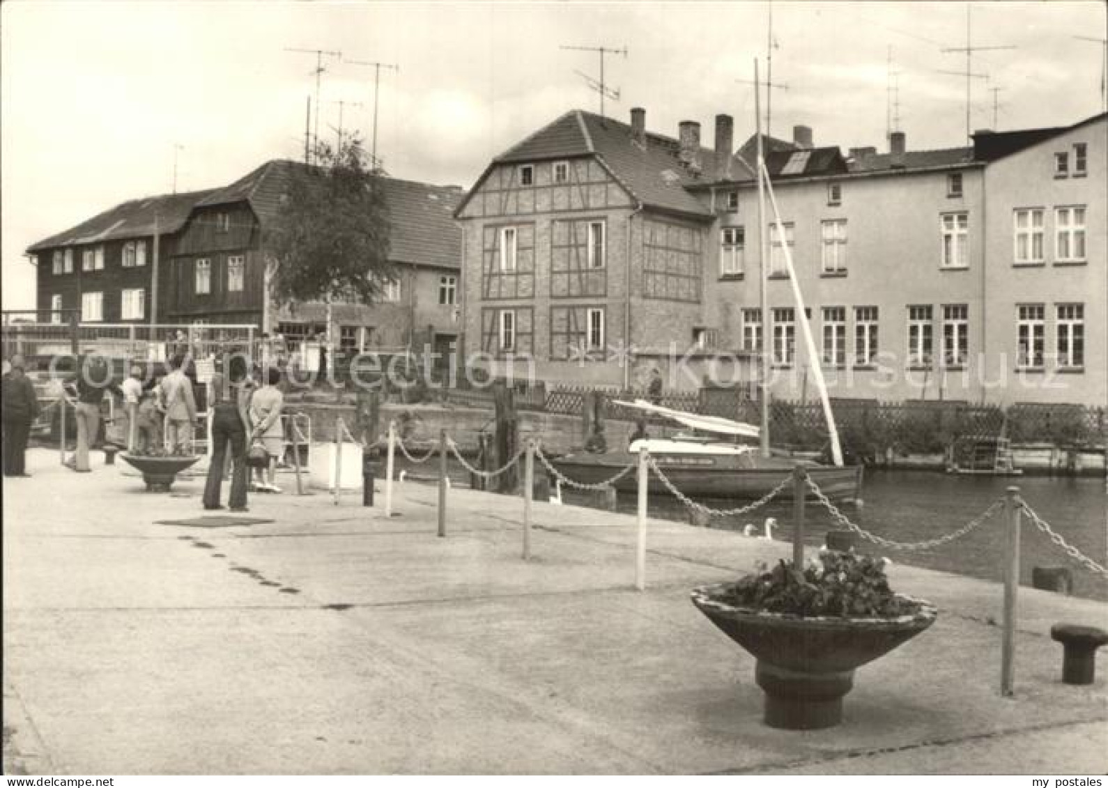 72189268 Malchow Anlegestelle Der Weissen Flotte Malchow Mecklenburg - Sonstige & Ohne Zuordnung