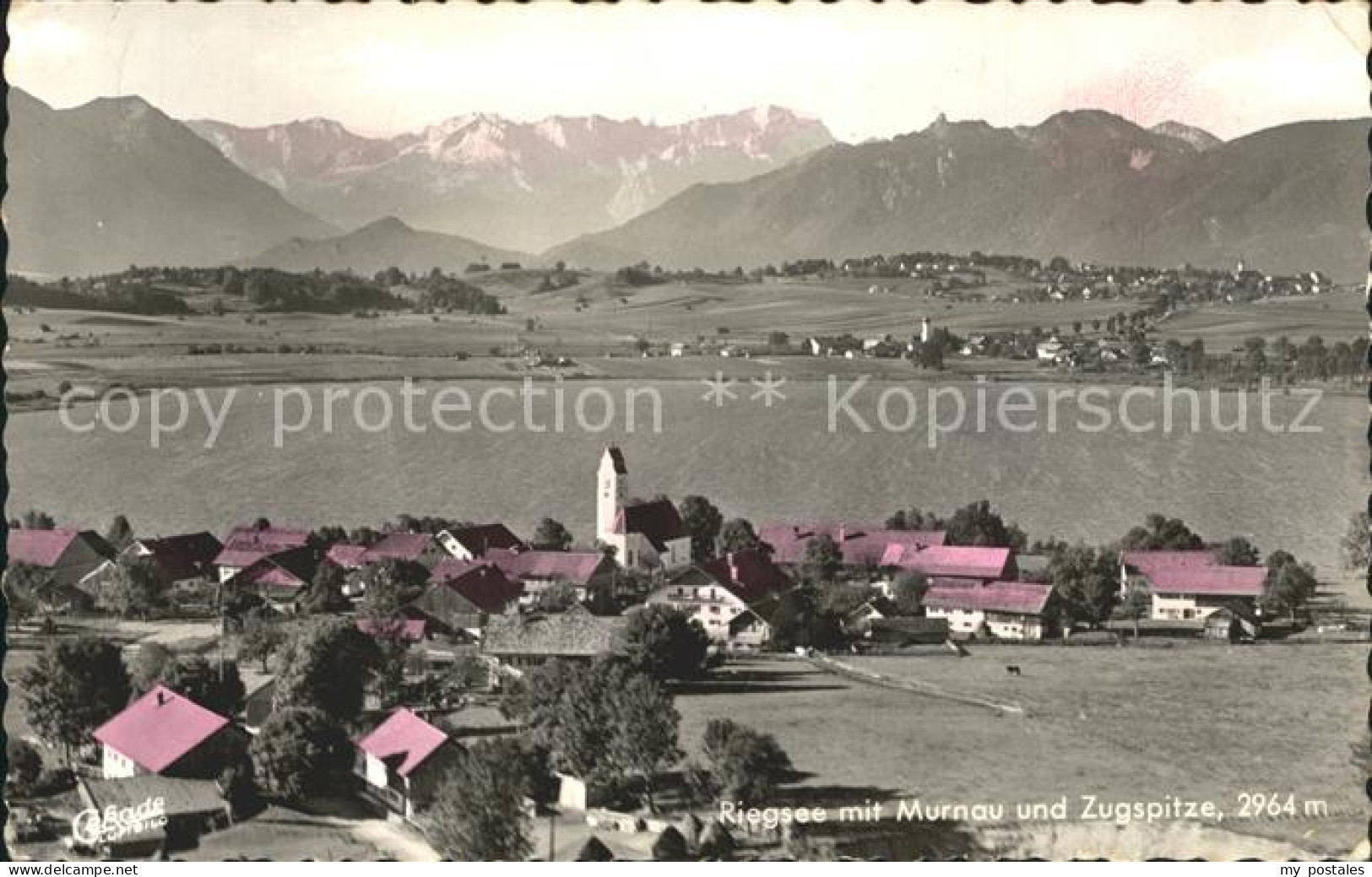 72187597 Riegsee Mit Murnau Und Zugspitze Riegsee - Autres & Non Classés