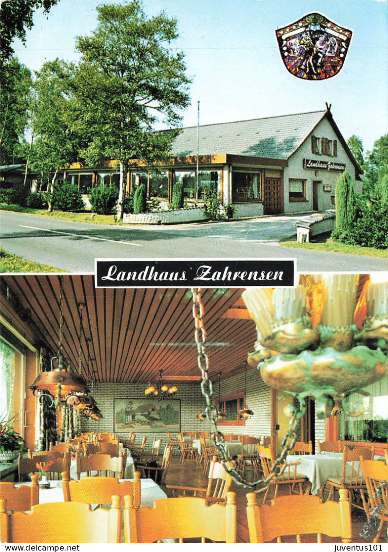 CPSM Schneverdingen Landhaus Zahrensen Gastraum Schneverdingen-Timbre   L2931 - Schneverdingen