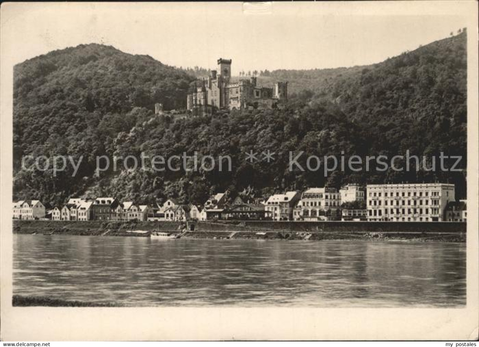 72186769 Rhens Mit Schloss Stolzenfels Am Rhein Rhens - Other & Unclassified