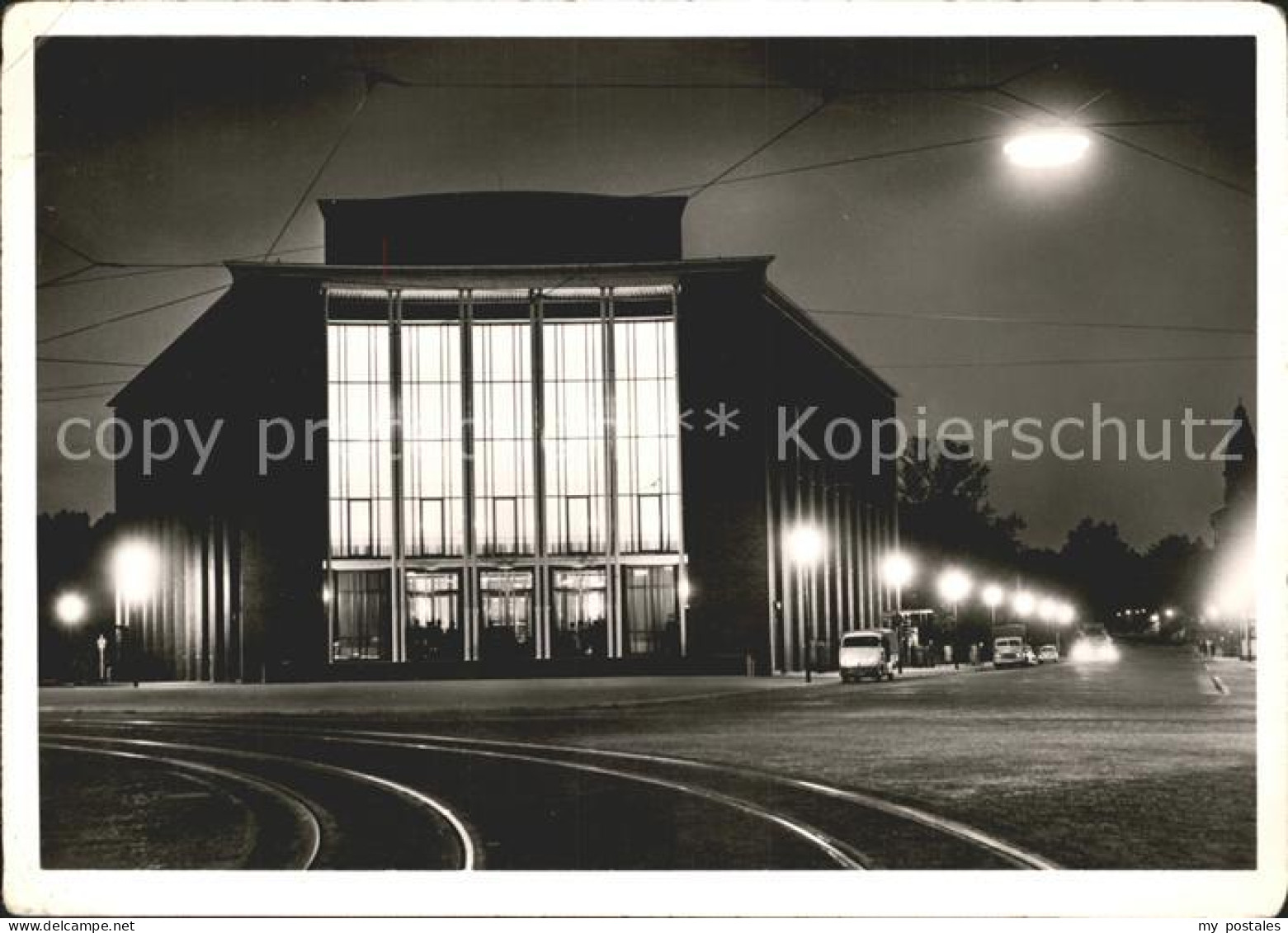 72186658 Bochum Schauspielhaus Bei Nacht Bochum - Bochum