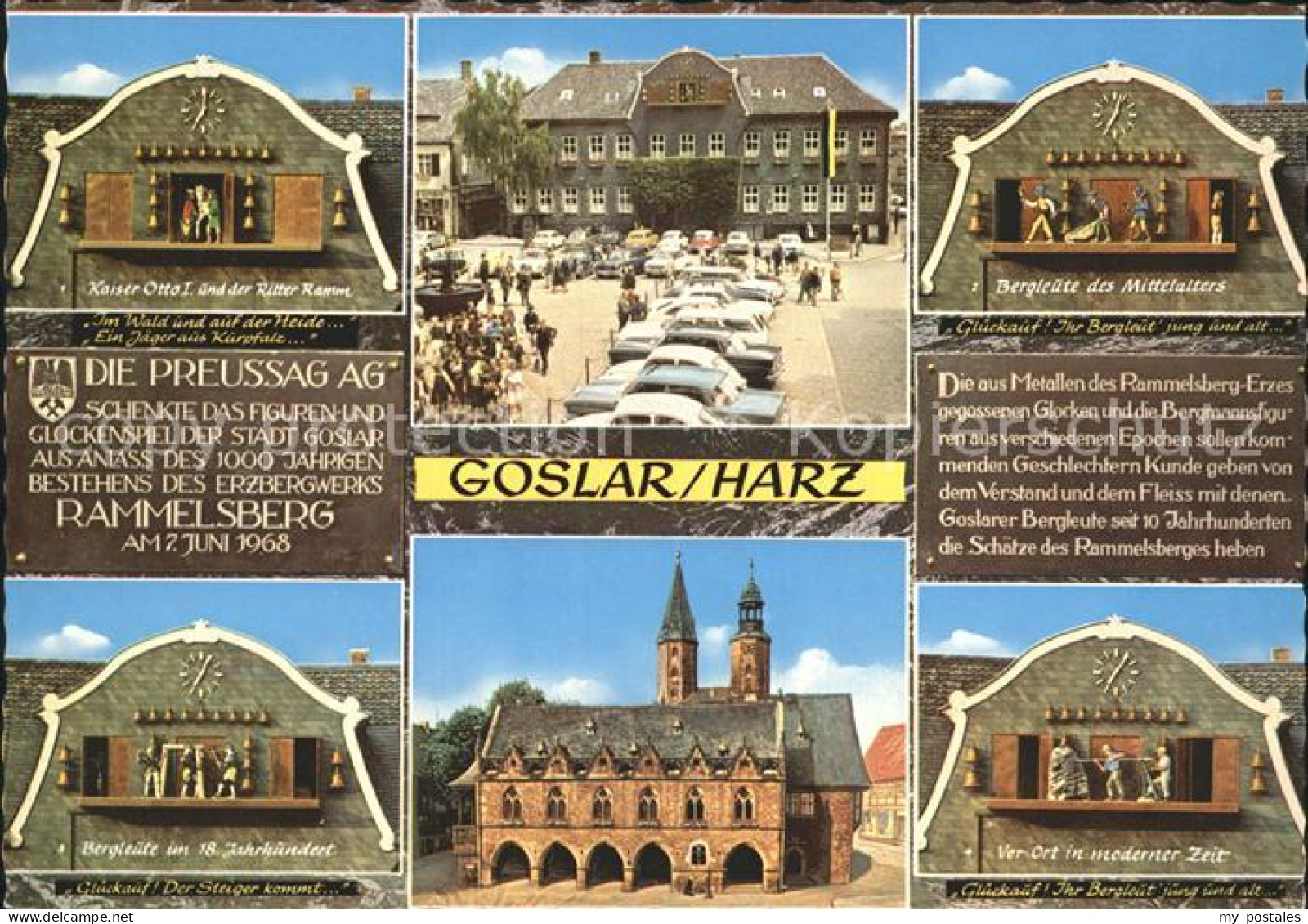 72186593 Goslar Glockenspiel Marktplatz  Goslar - Goslar