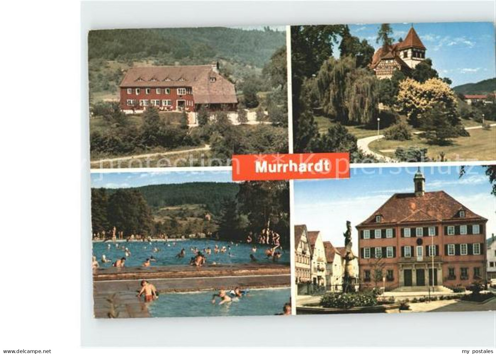 72185056 Murrhardt Jugendherberge Schwimmbad Marktplatz Murrhardt - Otros & Sin Clasificación