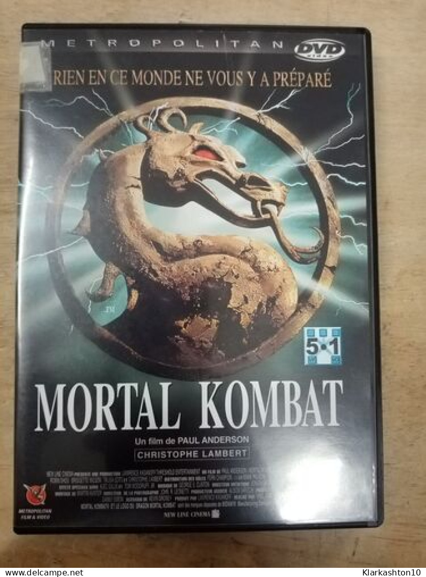 DVD - Mortal Kombat (Paul Anderson) - Sonstige & Ohne Zuordnung