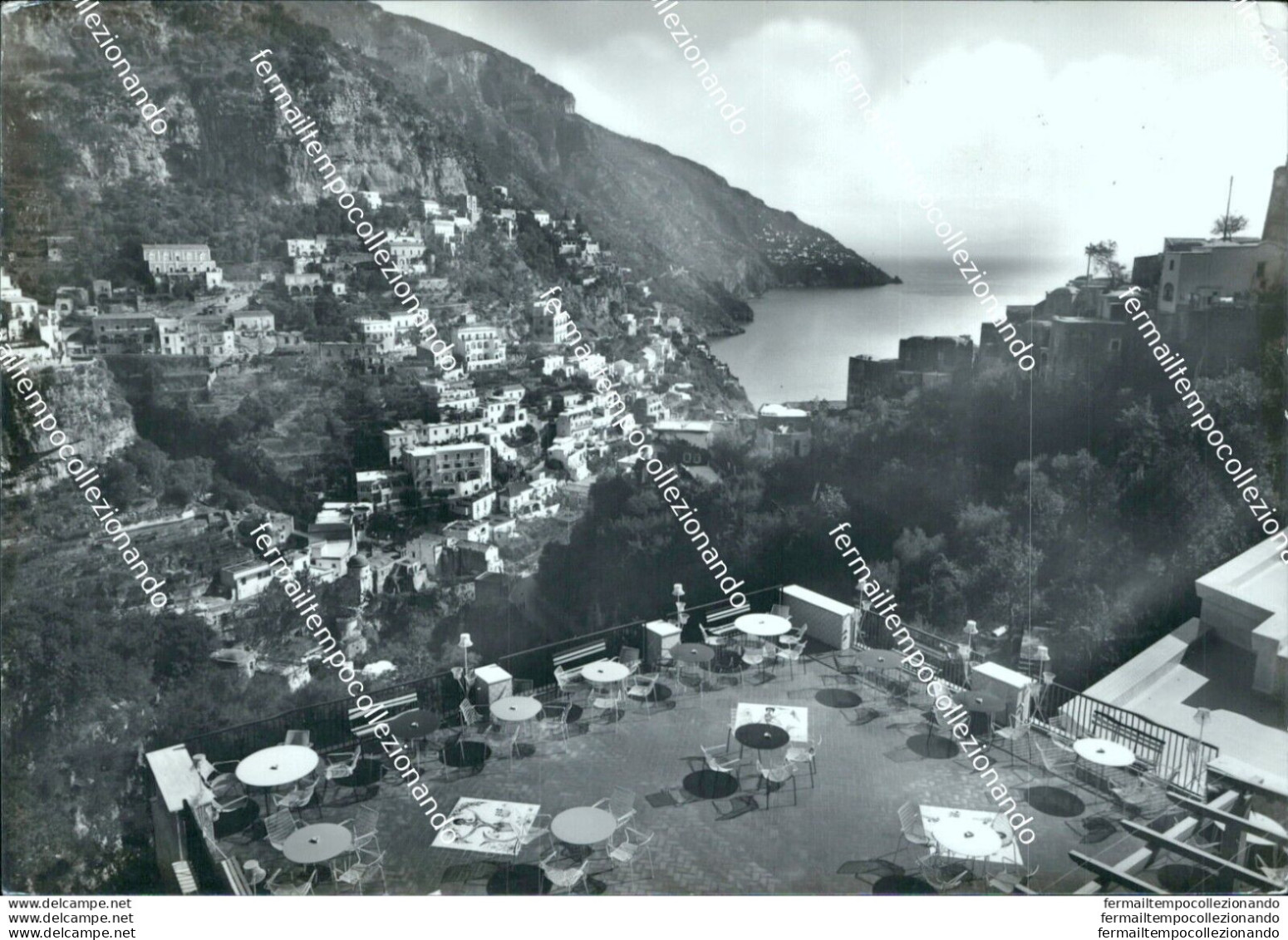 Bu352 Cartolina Positano Panorama Veduta Generale Salerno Campania - Salerno