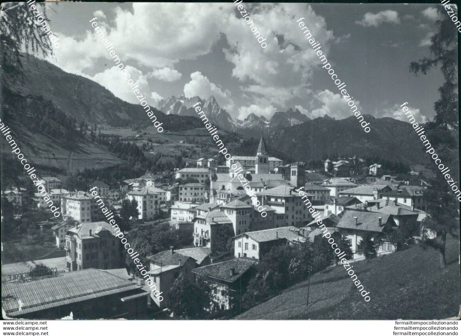 Bu397 Cartolina Pieve Di Cadore Con Le Marmarole Provincia Di Belluno Veneto - Belluno