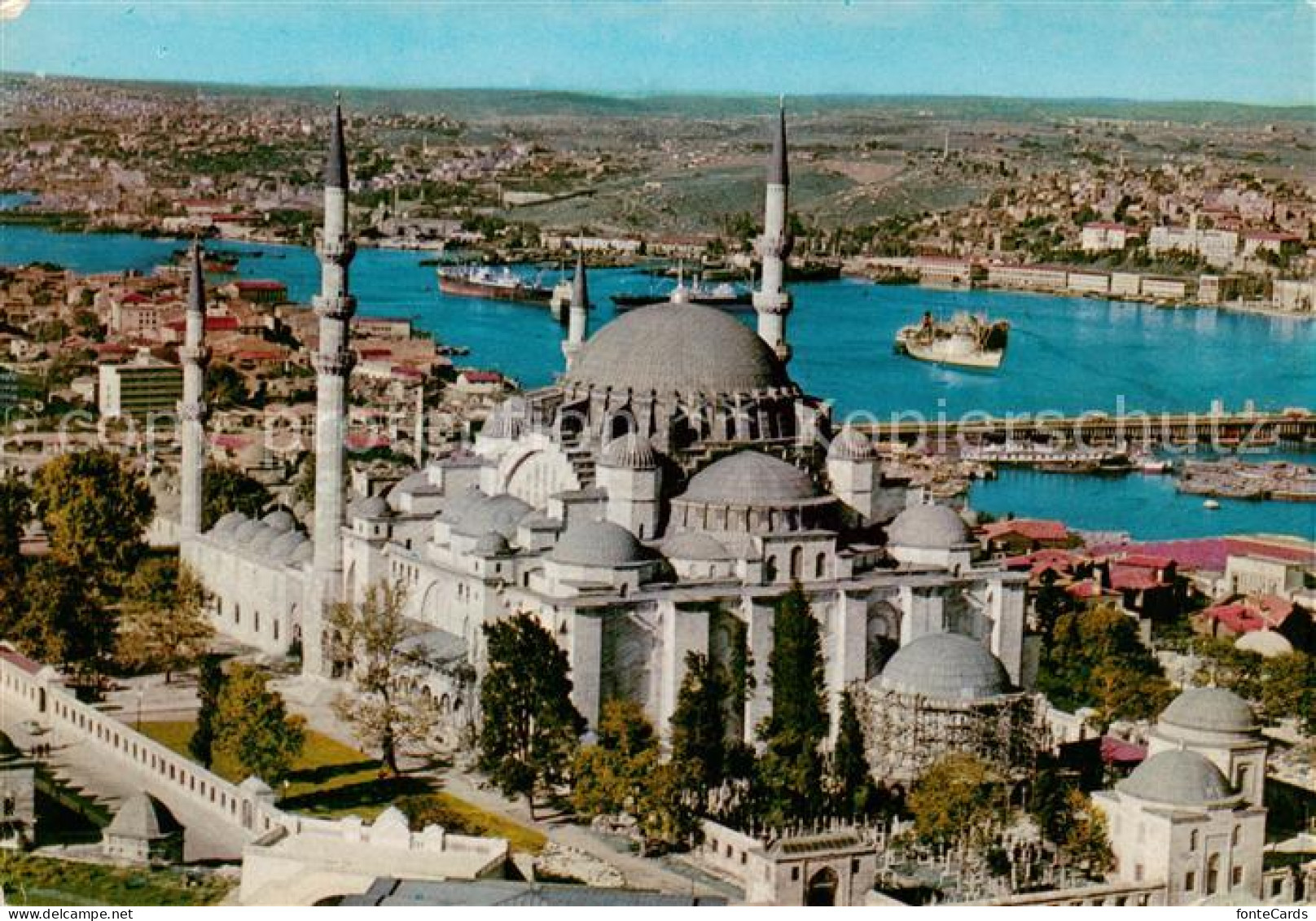 73843482 Istanbul Constantinopel TK Sueleymaniye Und Goldenes Horn  - Türkei