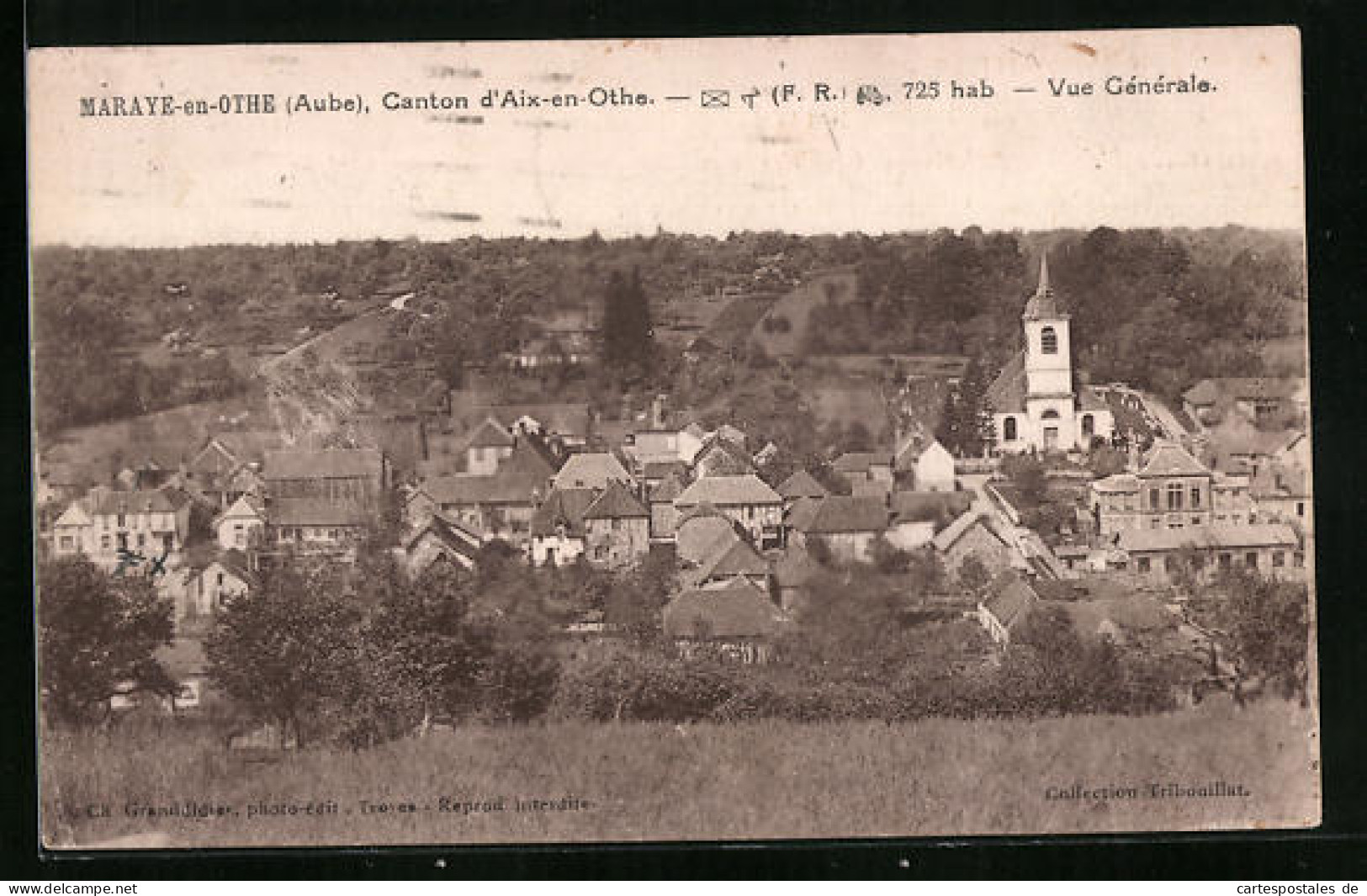 CPA Maraye-en-Othe, Vue Générale  - Otros & Sin Clasificación