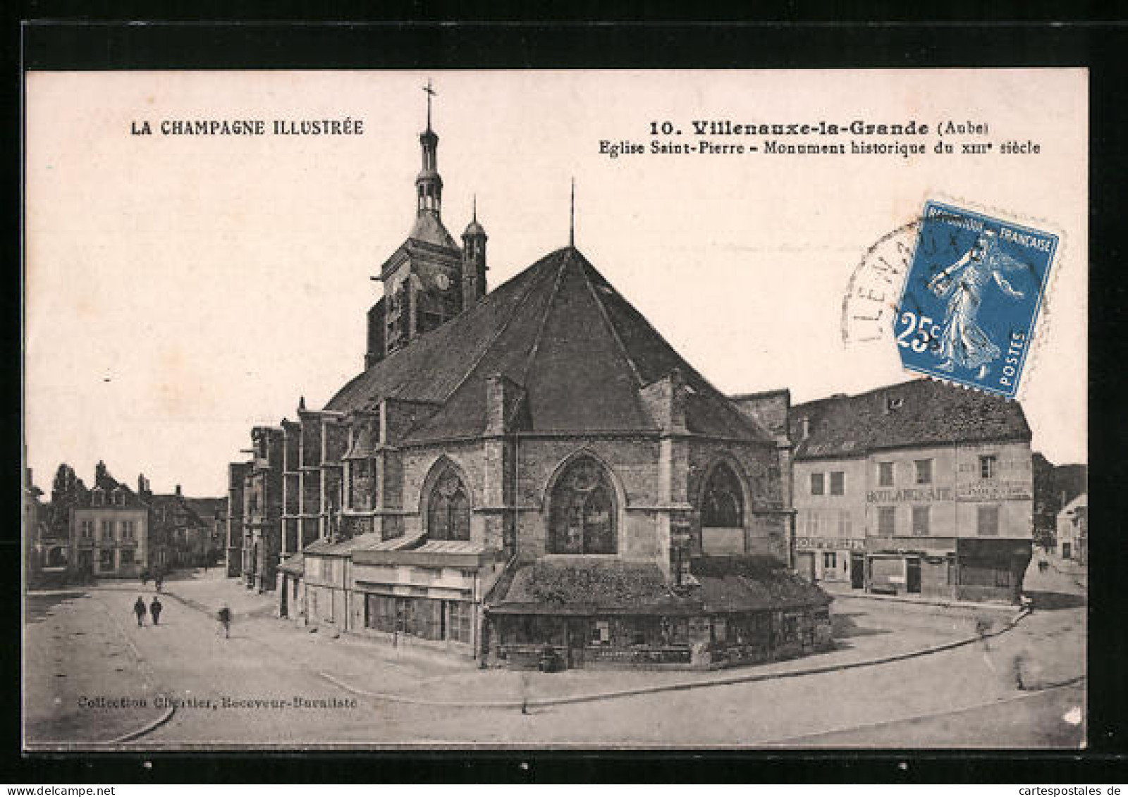 CPA Villenauxe-la-Grande, Eglise Saint-Pierre  - Autres & Non Classés