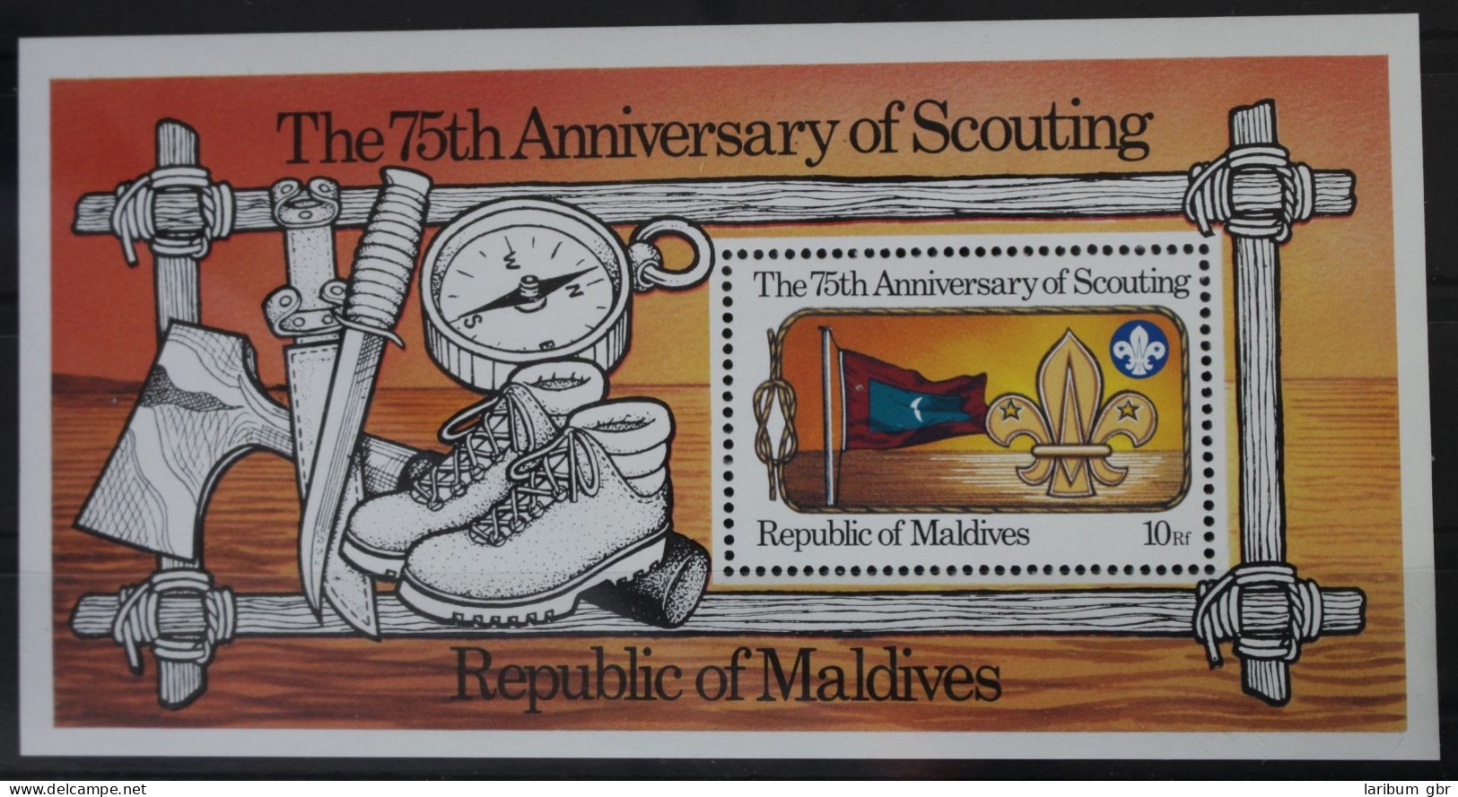 Malediven Block 83 Mit 981 Postfrisch #WI345 - Maldives (1965-...)