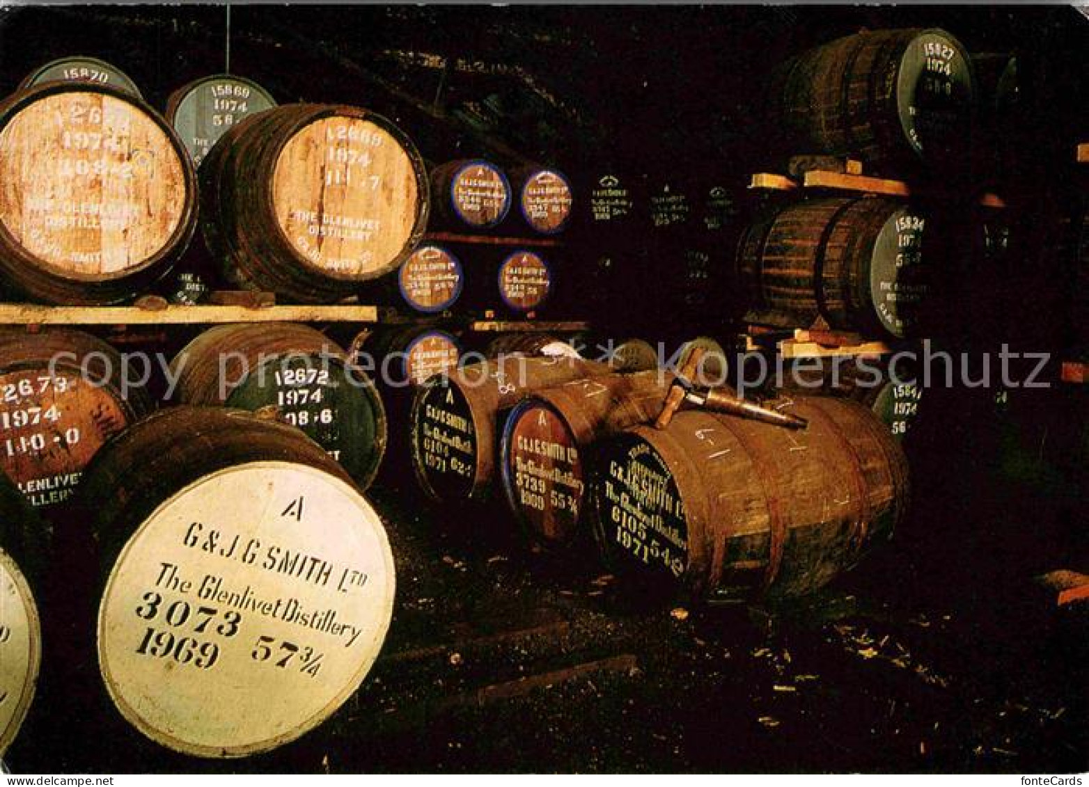 72709439 Glenlivet Warehouse Of Glenlivet Distillery Glenlivet - Otros & Sin Clasificación