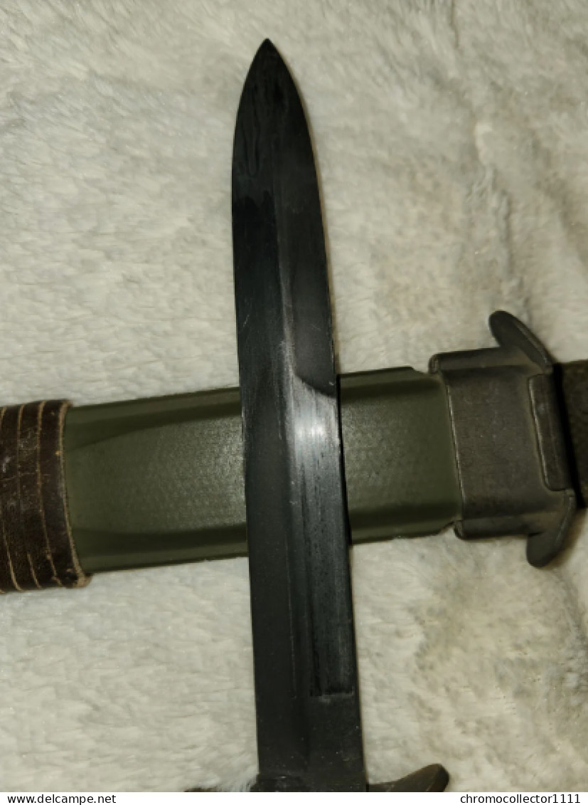 Couteau M3 Américain De La Seconde Guerre Mondiale Fabriqué Par Case Blade Marked - Armes Blanches