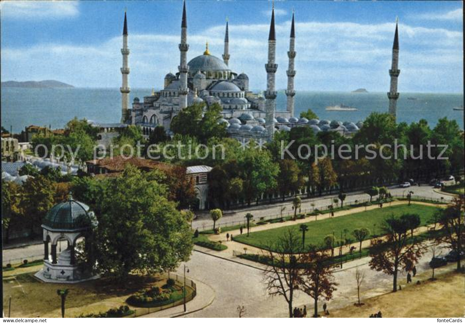71842404 Istanbul Constantinopel Blaue Moschee Kaiser Wilhelm II Istanbul - Turkey