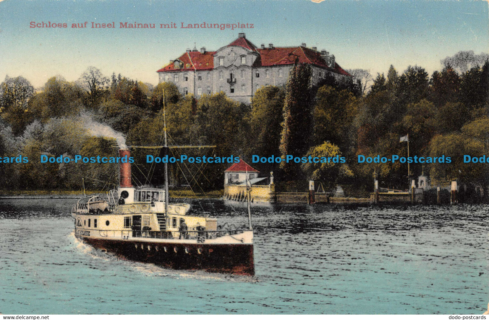 R112861 Schloss Auf Insel Mainau Mit Landungsplatz - Welt