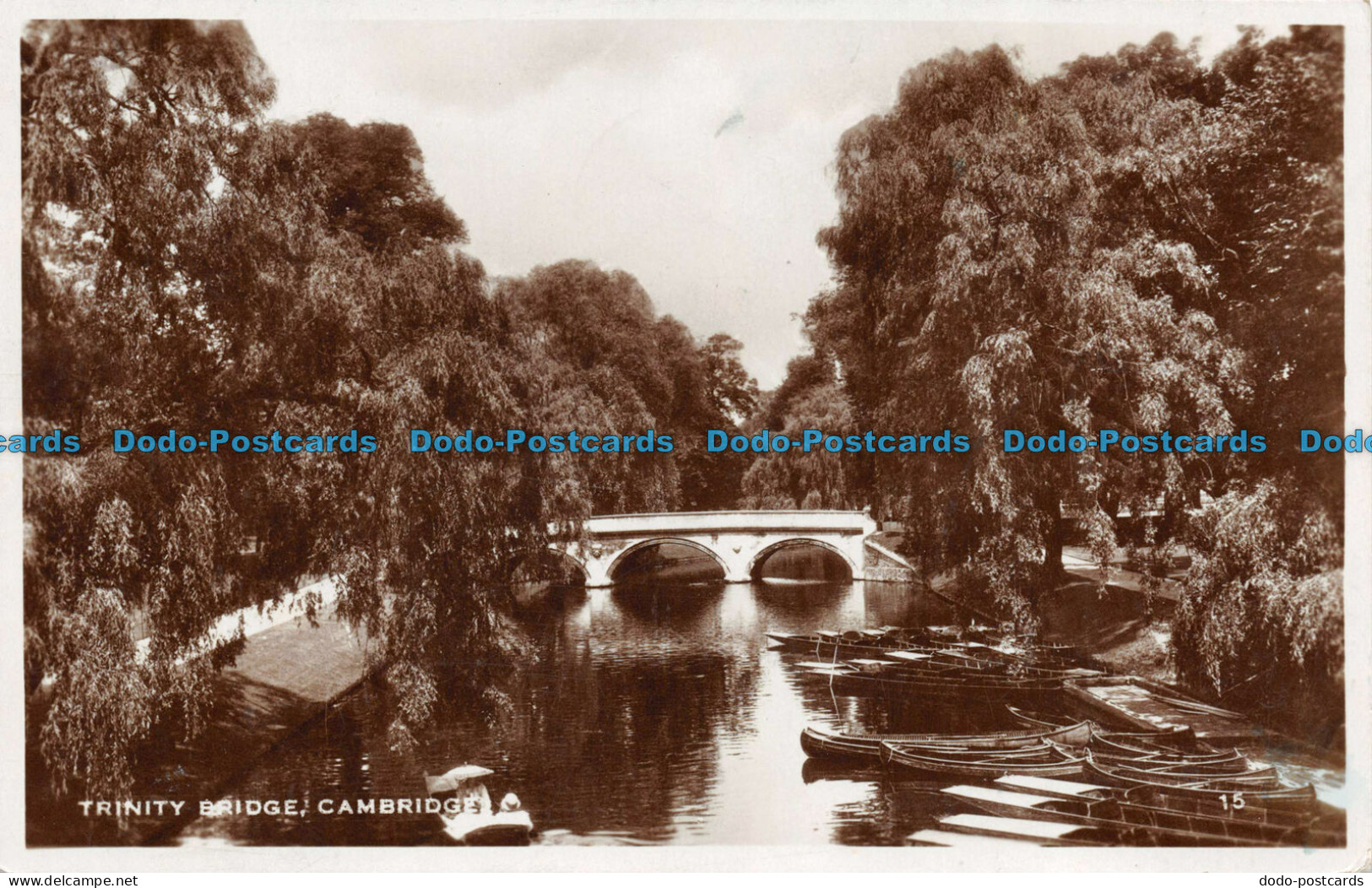 R111819 Trinity Bridge. Cambridge. RP. 1933 - Welt