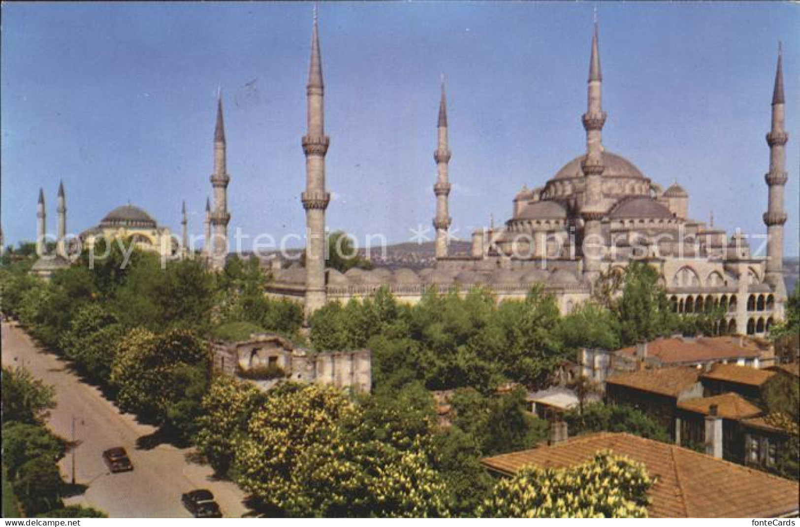 71842118 Istanbul Constantinopel Blaue Moschee St. Sophia Istanbul - Türkei