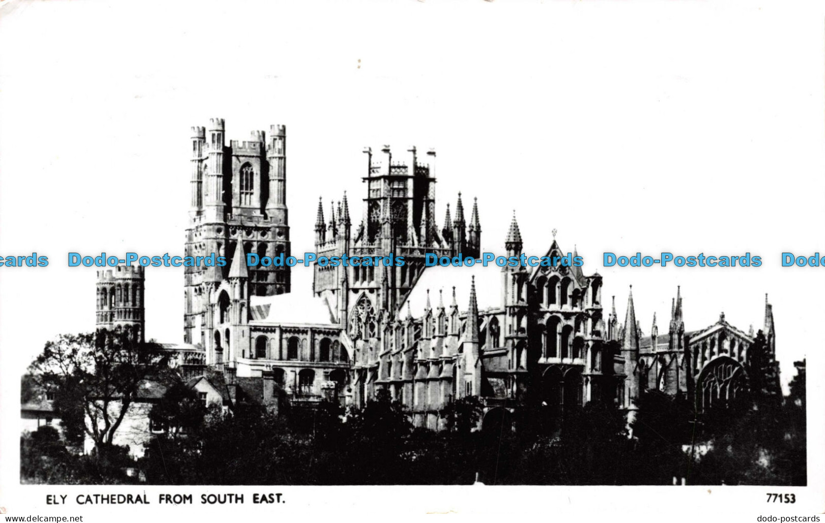 R111830 Ely Cathedral From South East. Harvey Barton. No 77153. RP. 1961 - Welt