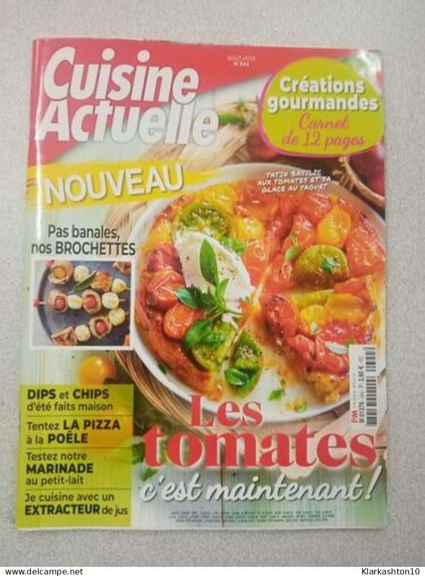 Revue Cuisine Actuelle N° 344 - Non Classés