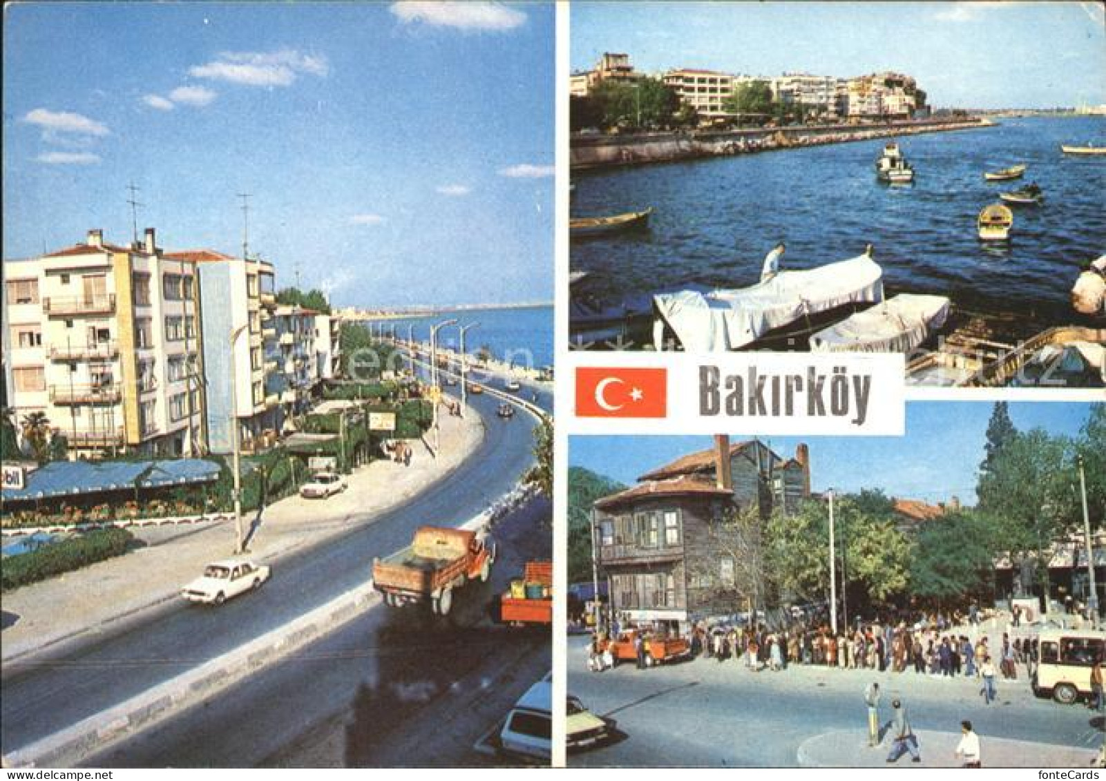 71841907 Istanbul Constantinopel Bakirkoey Boote Teilansichten Istanbul - Turquie