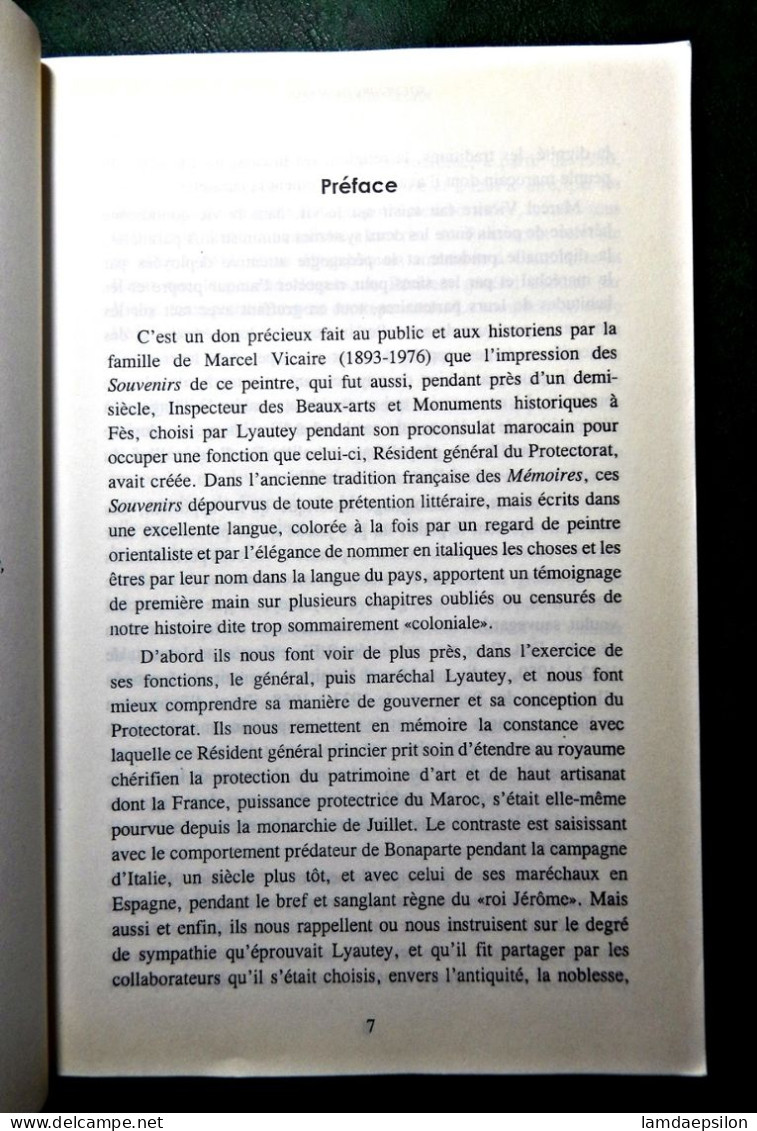 SOUVENIRS DU MAROC UN PEINTRE AU MAROC DE 1922-1958...MARCEL VICAIRE - Zonder Classificatie