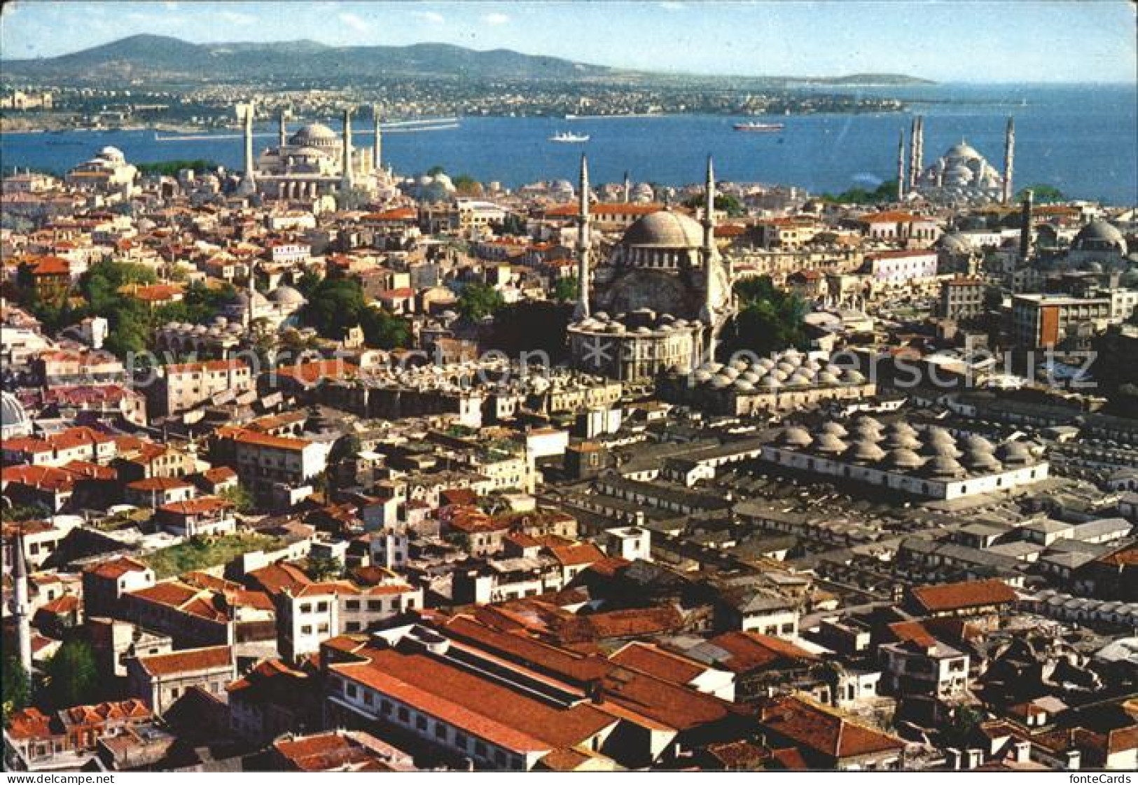 71841870 Istanbul Constantinopel Hagia Sophia Blaue Moschee Alte Stadt Istanbul - Türkei