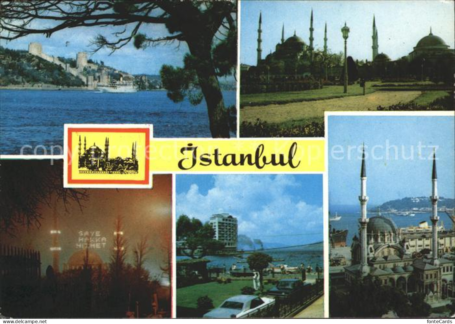 71841793 Istanbul Constantinopel Moschee Teilansichten Istanbul - Türkei