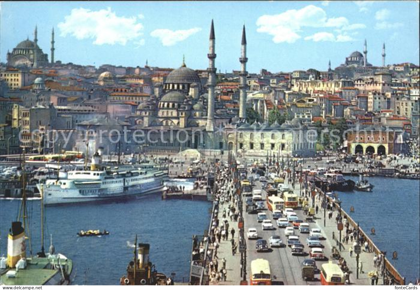 71841762 Istanbul Constantinopel Galata Bruecke Neue Moschee Dampfer Istanbul - Turquie