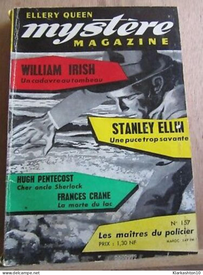 Ellery Queen Mystère Magazine N157 Voir Sommaire Editions Opta Février 1961 - Non Classés