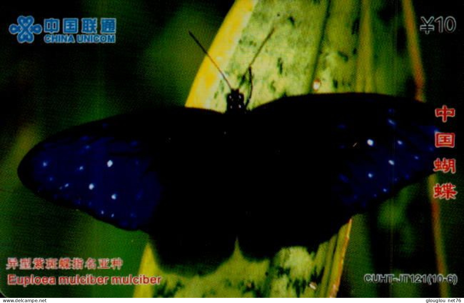 TELECARTE ETRANGERE....PAPILLON.. - Butterflies