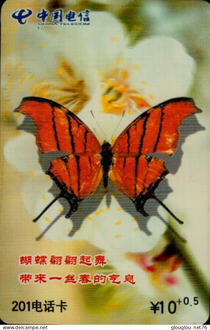 TELECARTE ETRANGERE....PAPILLON.. - Butterflies