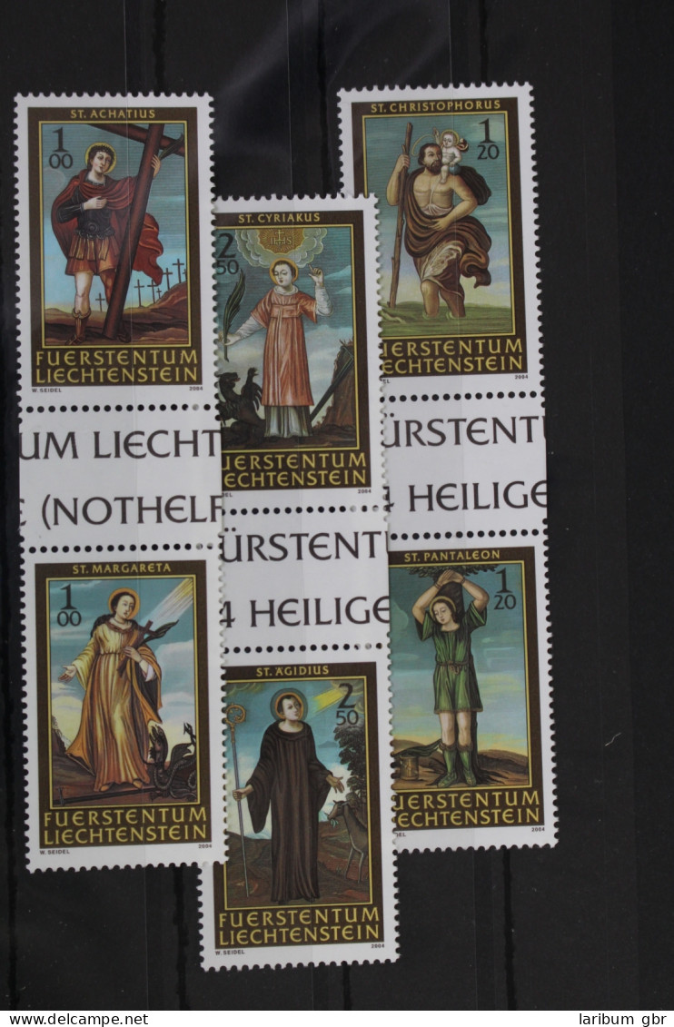 Liechtenstein 1341-1346 Postfrisch Zwischensteegpaare #VT053 - Autres & Non Classés