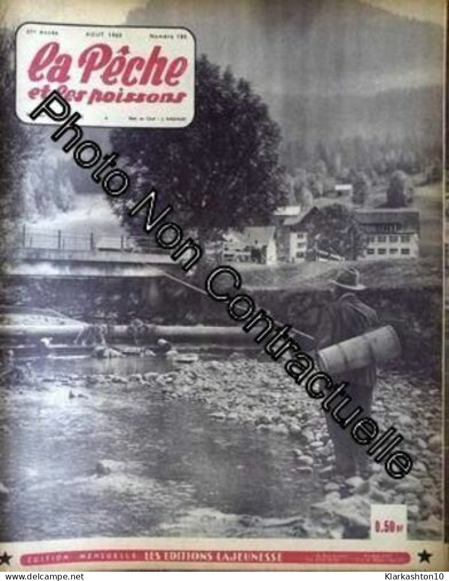 Peche Et Les Poissons (La) N° 180 Du 01/08/1960 - Non Classés