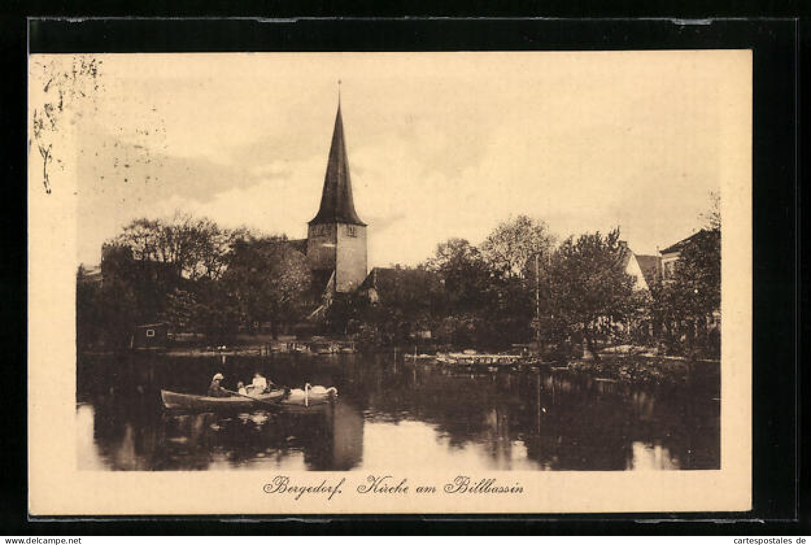 AK Hamburg-Bergedorf, Kirche Am Billbassin  - Bergedorf