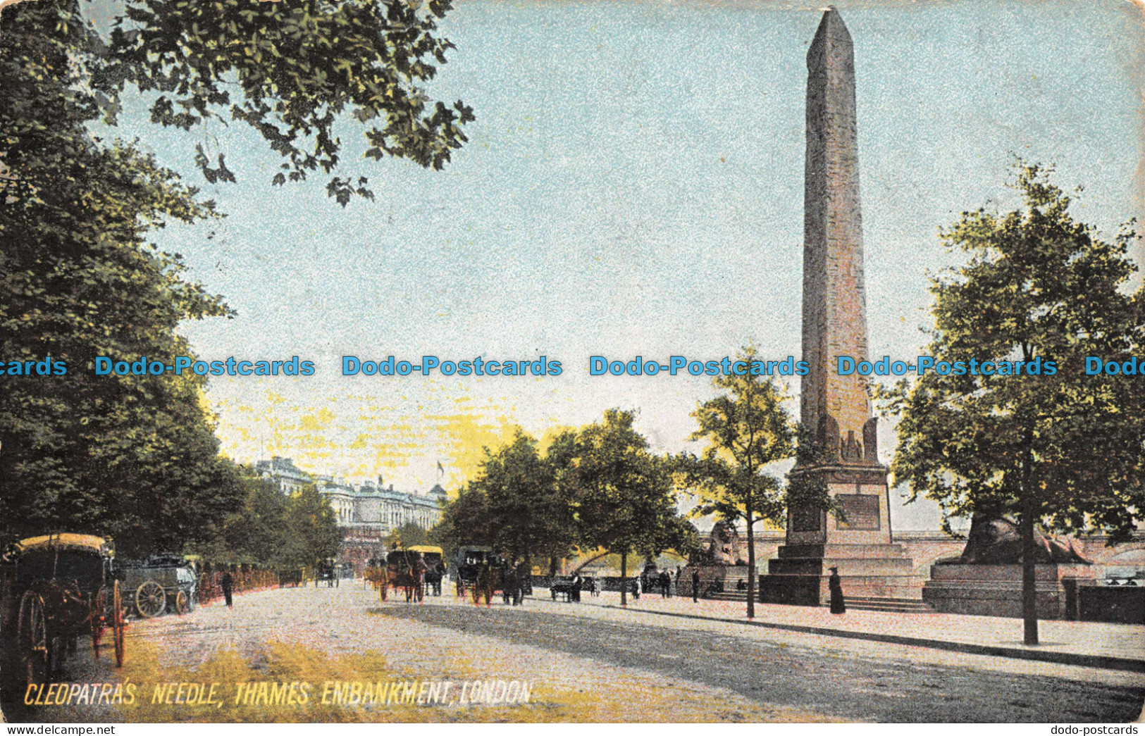 R112115 Cleopatras Needle. Thames Embankment. London. 1908 - Sonstige & Ohne Zuordnung