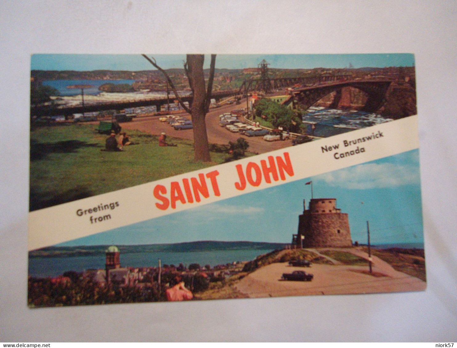 CANADA    POSTCARDS  1964 SAINT JOHN CANADA - Ohne Zuordnung