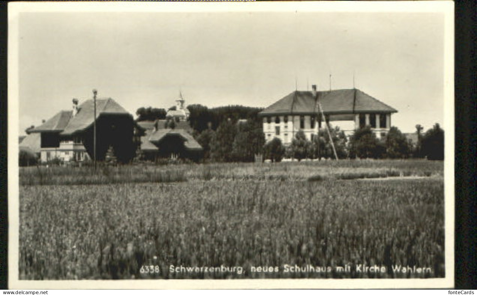 10581990 Schwarzenburg Schwarzenburg Schule Kirche Wahlern    - Otros & Sin Clasificación