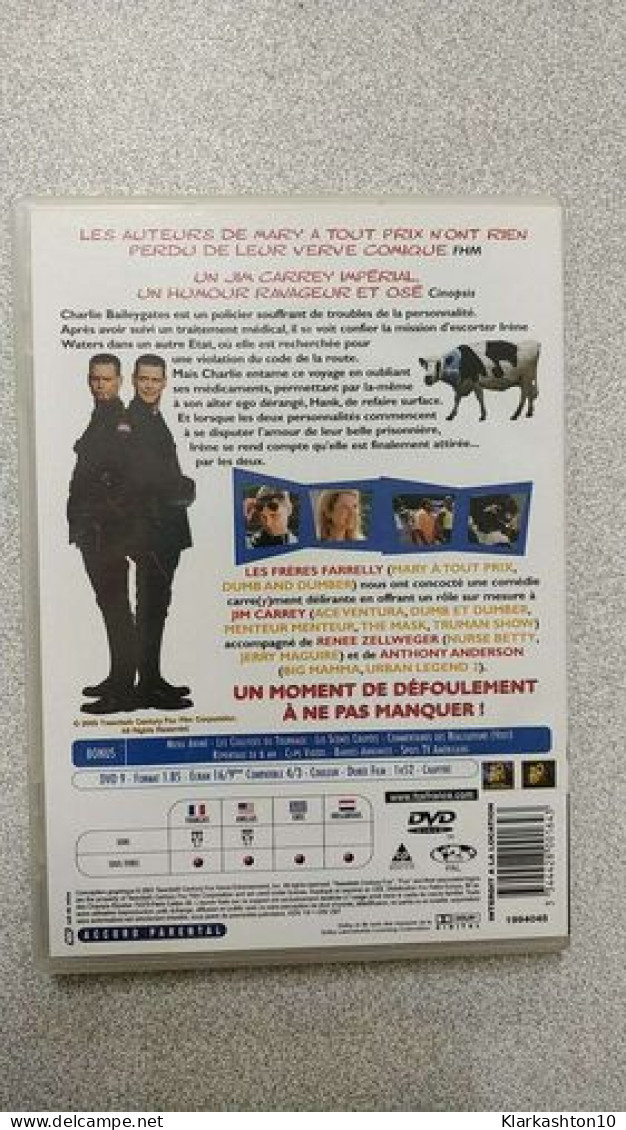 DVD - Fous D'Irène - Jim Carrey - Altri & Non Classificati