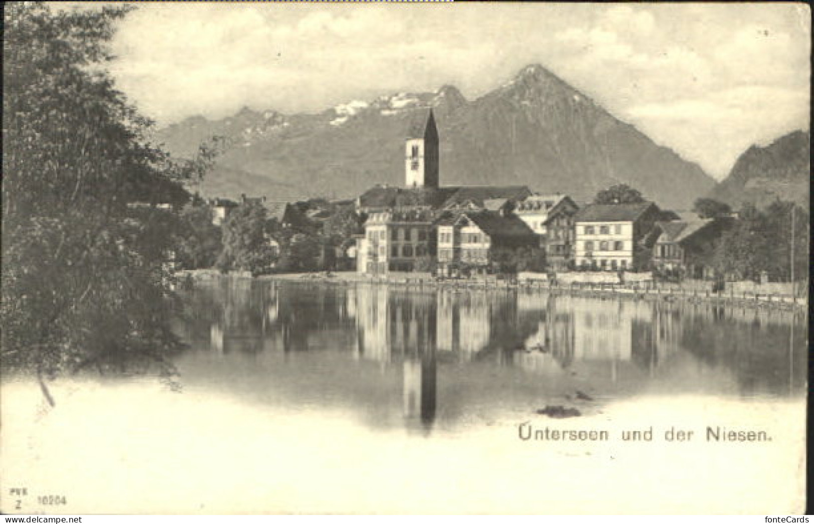 10581726 Unterseen Unterseen Bei Interlaken X 1909 Unterseen - Otros & Sin Clasificación