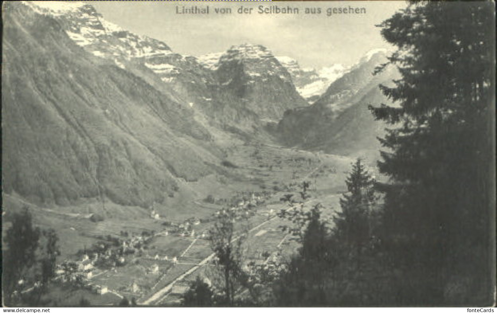 10581643 Linthal Glarus Linthal  Ungelaufen Ca. 1910 Linthal - Autres & Non Classés