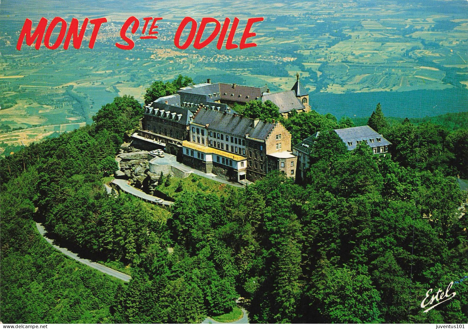 CPSM Mont Sainte Odile-Beau Timbre   L2931 - Sainte Odile