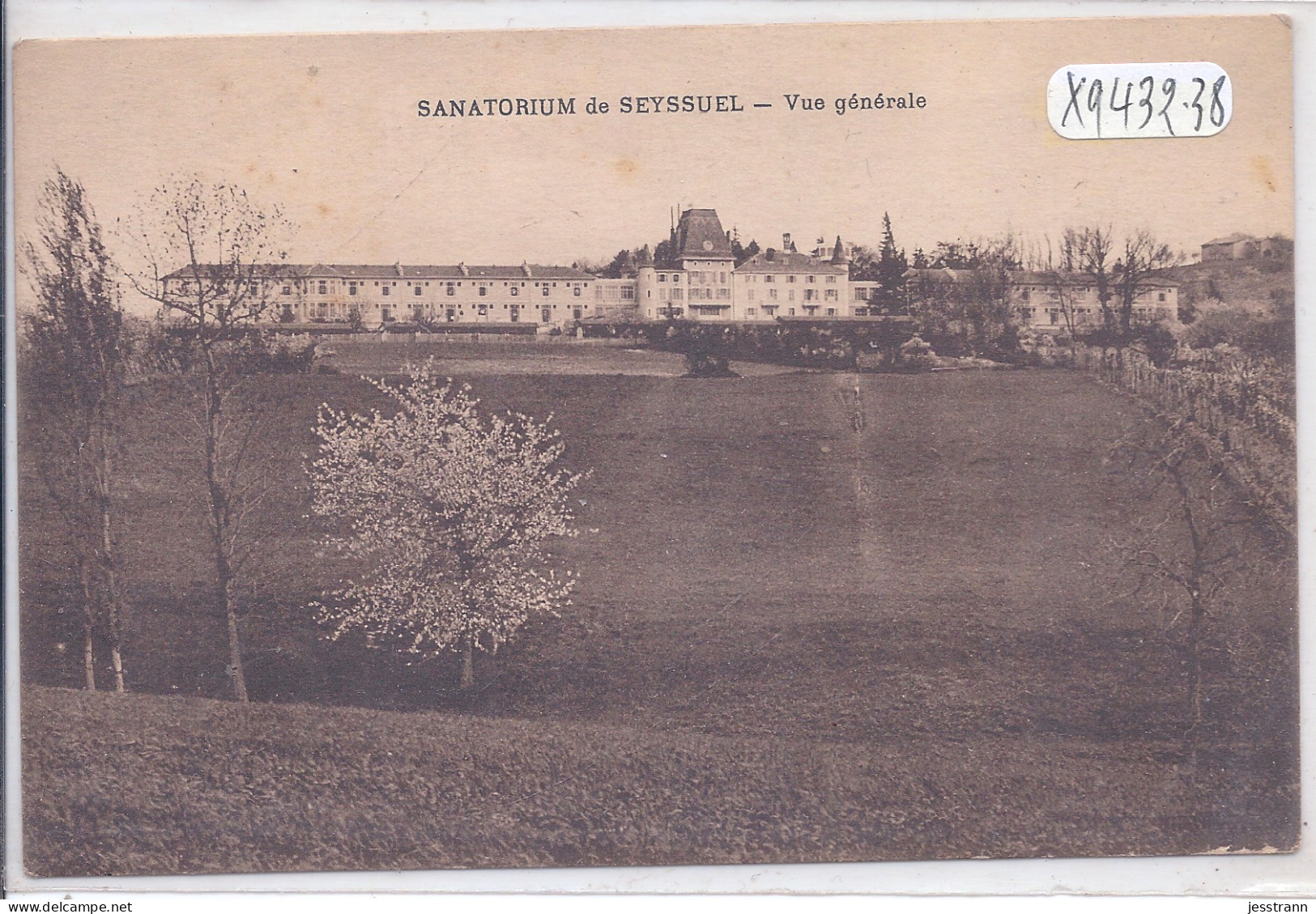 SEYSSUEL- VUE GENERALE DU SANATORIUM - Sonstige & Ohne Zuordnung