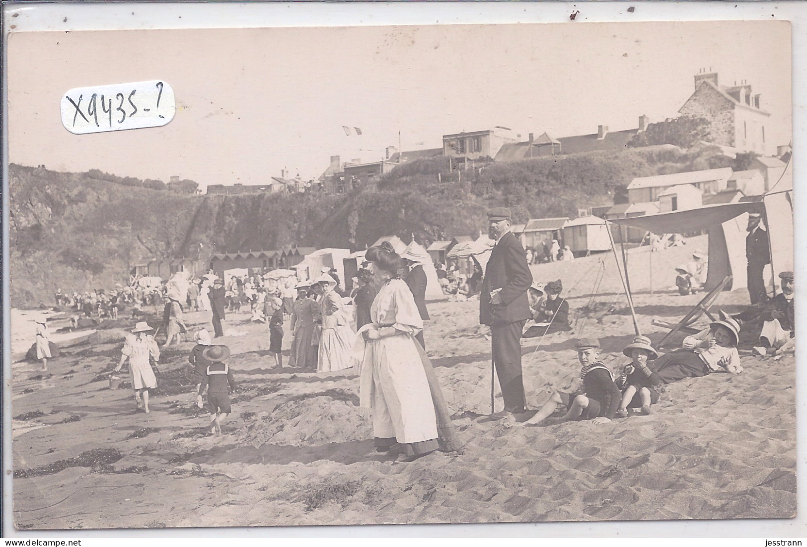 CARTE-PHOTO- JOLIE PLAGE- SABLE- OU ? - Zu Identifizieren