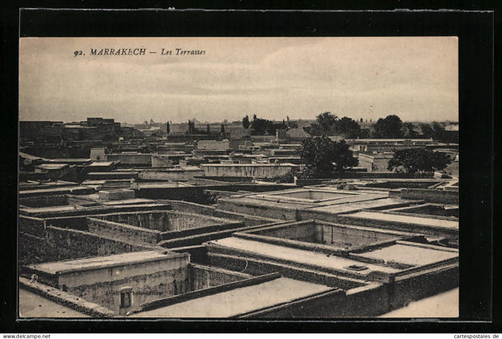 CPA Marrakech, Les Terrasses  - Marrakech