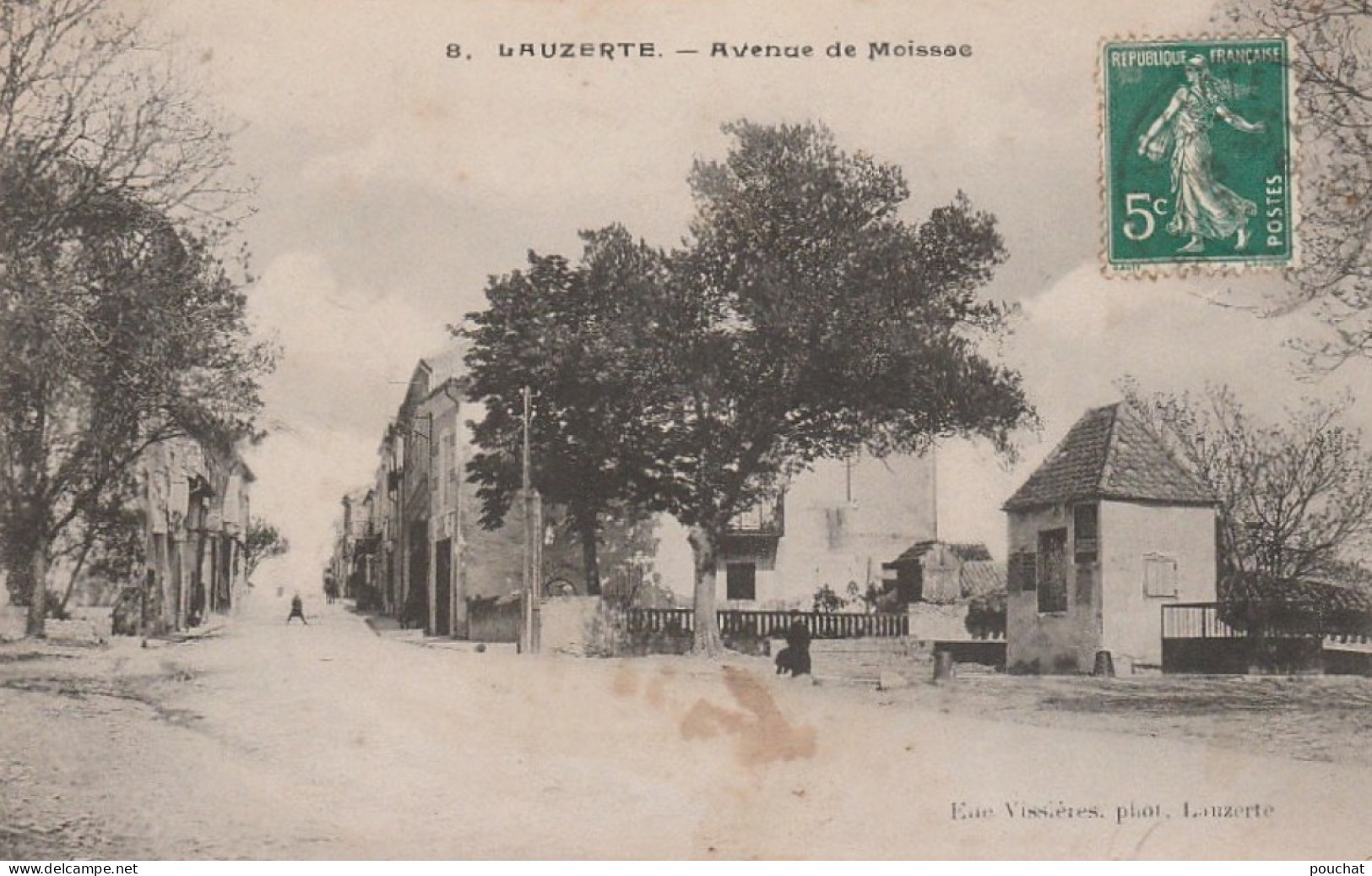 C17-82) LAUZERTE (TARN ET GARONNE) AVENUE DE MOISSAC -  ANIMEE - EN  1912 - Lauzerte